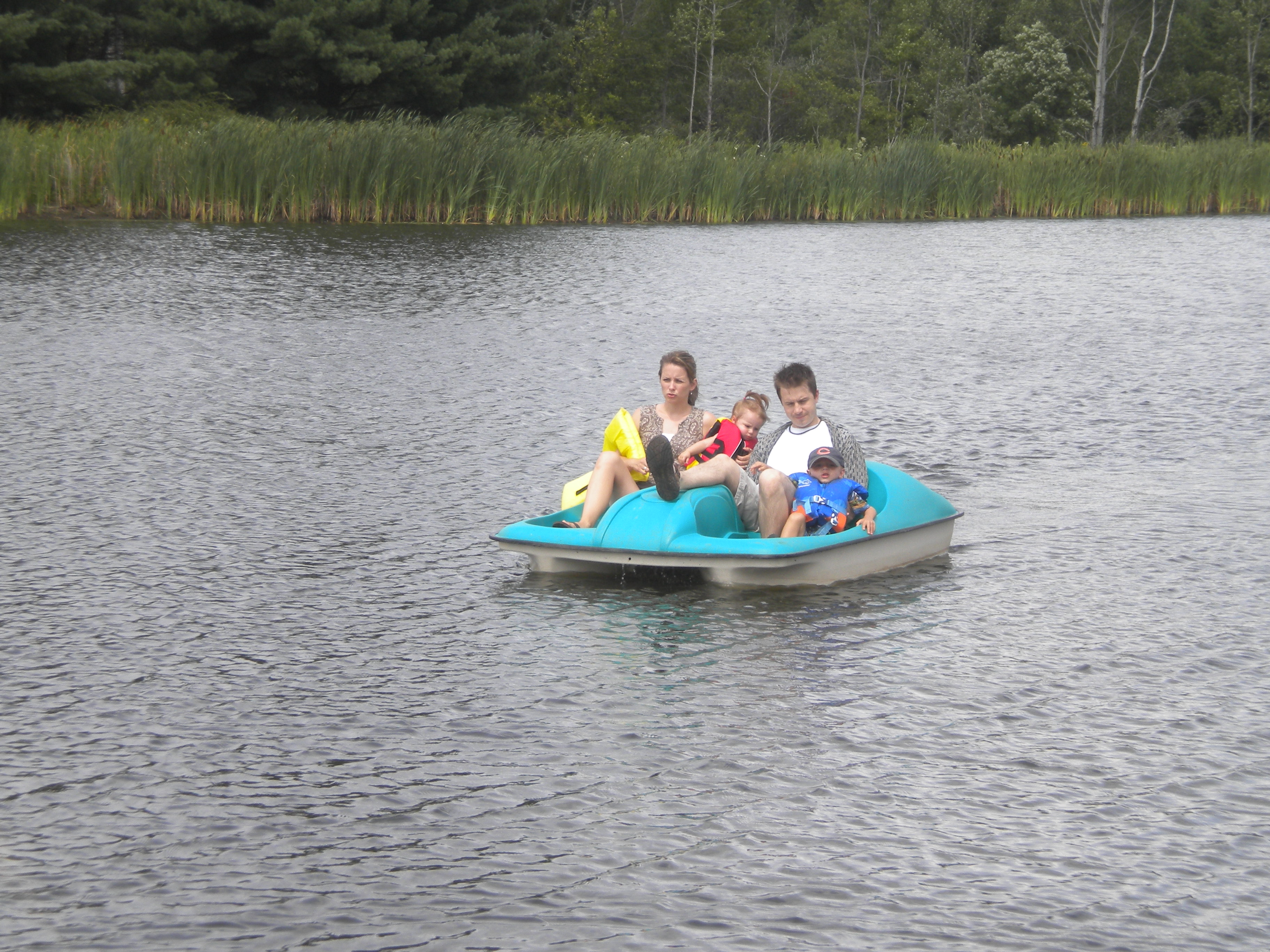 paddle boats