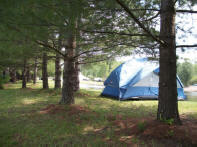 tent camping